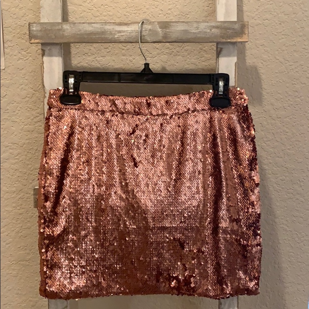 Impeccable Pig sequin mini skirt